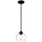 Access Lighting Vintage, LED Pendant, Matte Black Finish, Clear Glass 28103LEDDLP-MBL/CLR - alternate 1